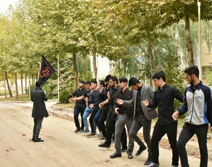 گزارش تصویری عزاداری اربعین حسینی از سوی هیئات مذهبی دانشجویی معاونت فرهنگی و اجتماعی دانشگاه