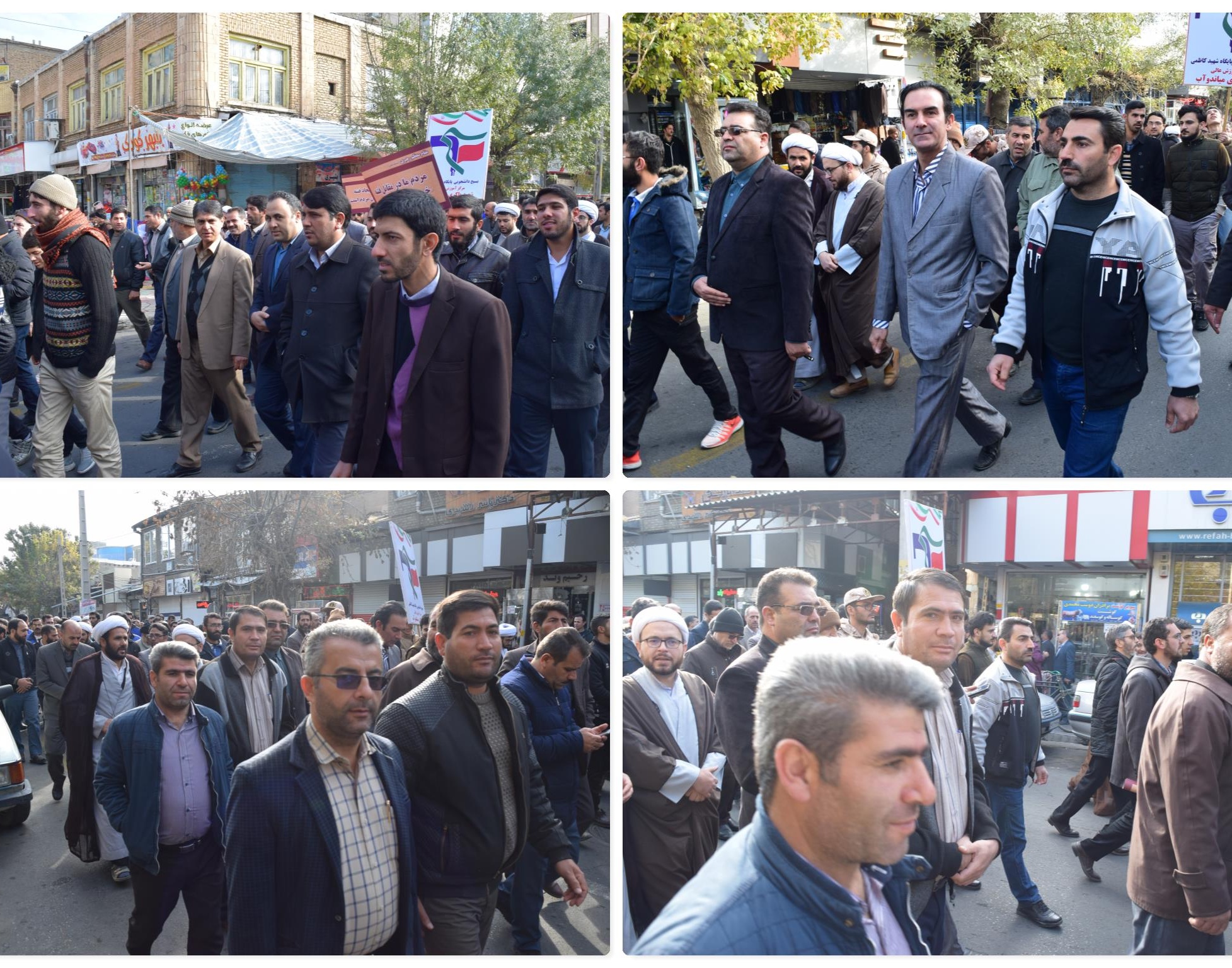 گزارش تصویری راهپیمایی دانشگاهیان در حمایت فرمایشات رهبری و امنیت و اقتدار کشور