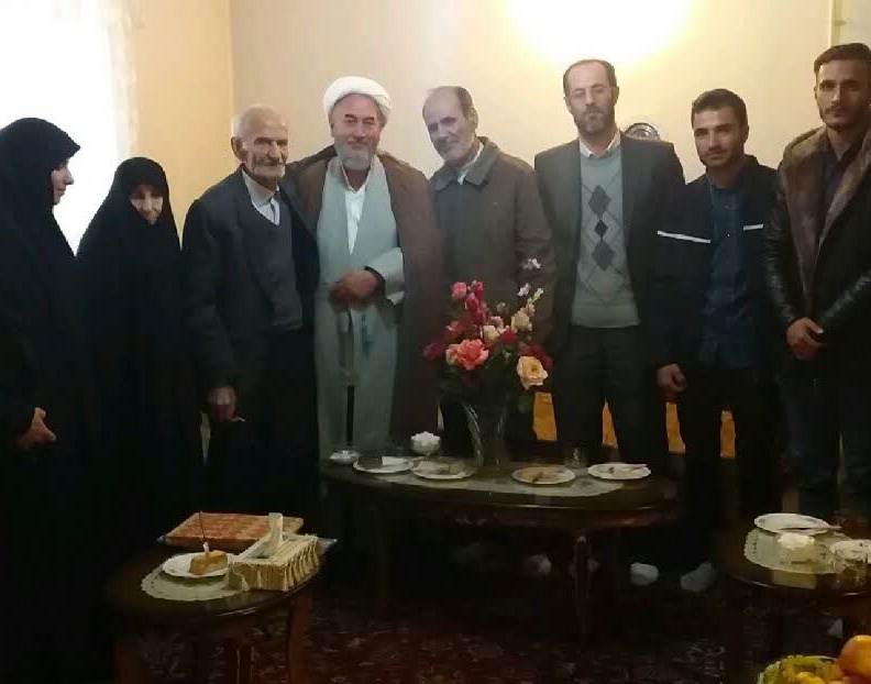 دیدار با خانواده شهید نعمتی توسط دانشگاهیان ارومیه