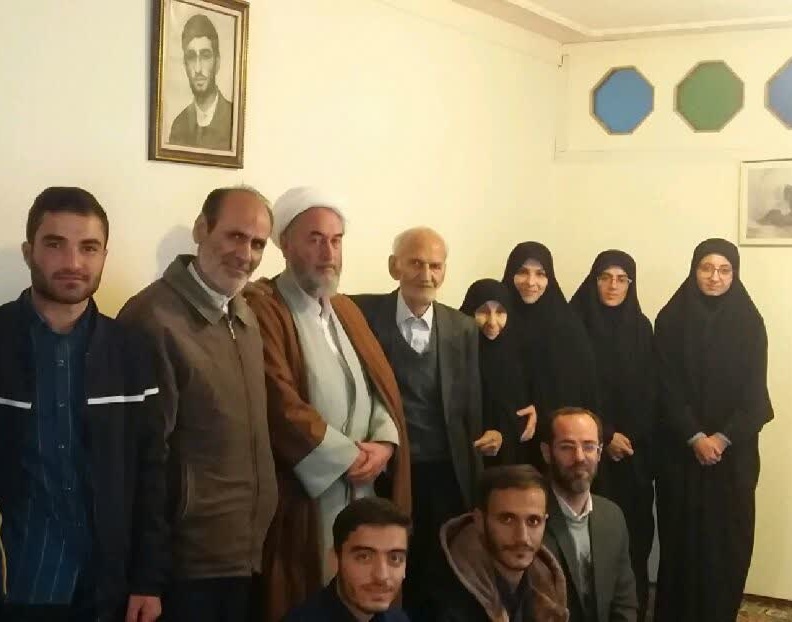 دیدار با خانواده شهید نعمتی توسط دانشگاهیان ارومیه