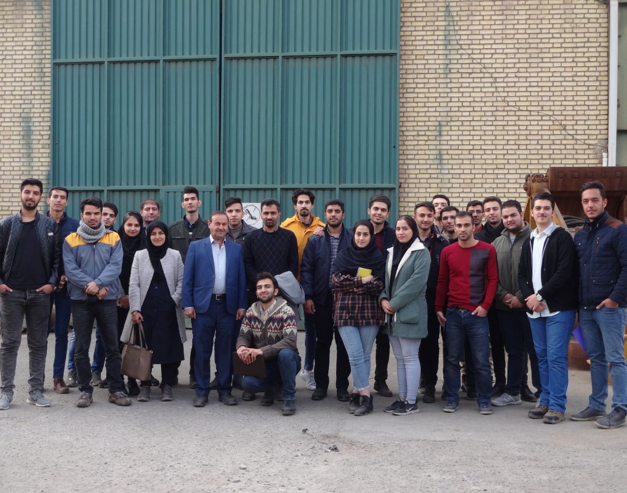 مجموعه فولادسازی آلمان آباد میزبان انجمن علمی دانشجویی مواد برای آموزش آز انجماد و ریخته گری