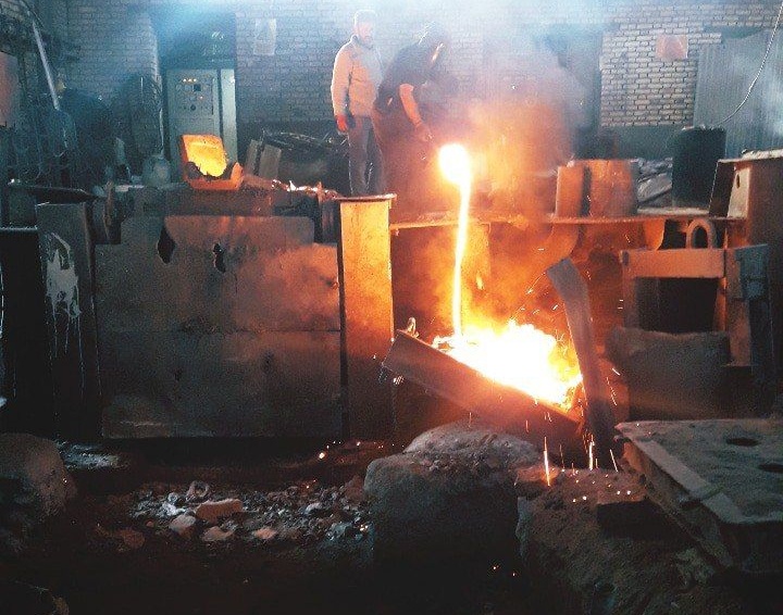 مجموعه فولادسازی آلمان آباد میزبان انجمن علمی دانشجویی مواد برای آموزش آز انجماد و ریخته گری
