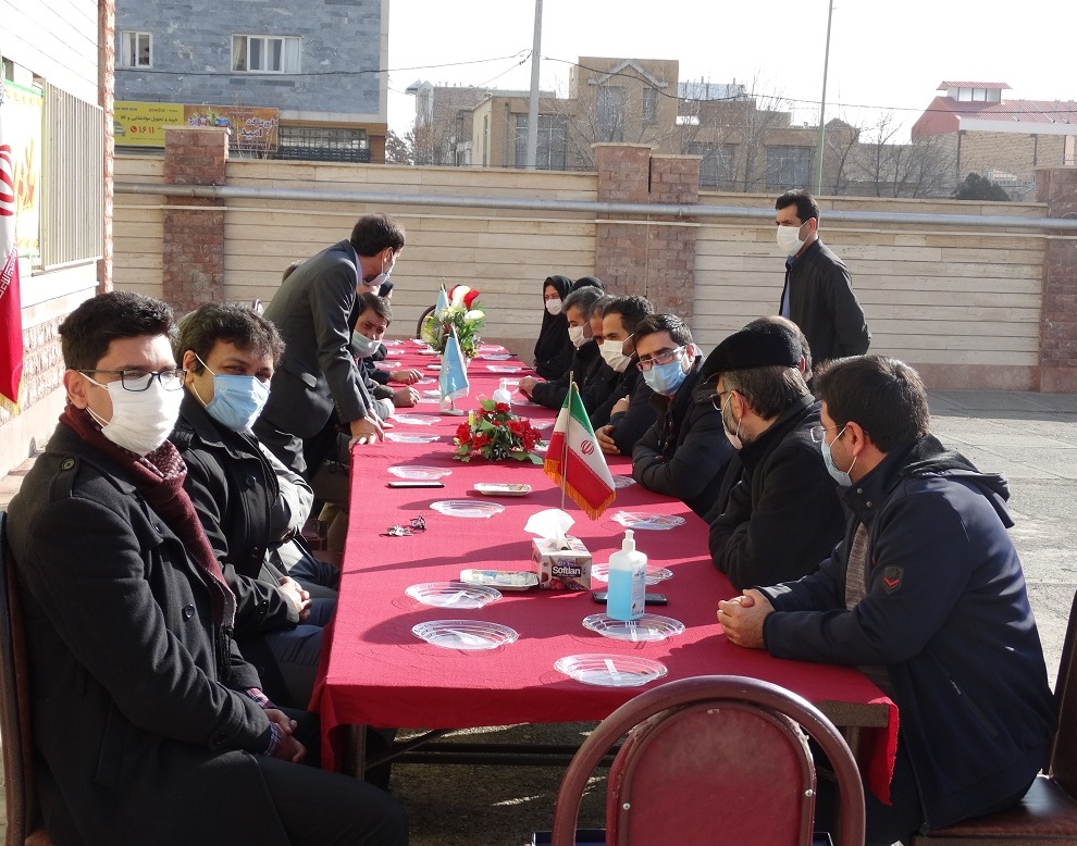 برگزاری مراسم گرامیداشت دهه مبارک فجر در دانشکده فنی و مهندسی خوی