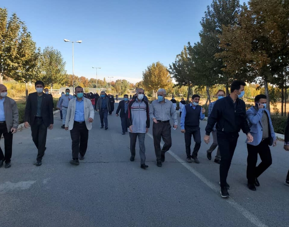 همایش بزرگ پیاده روی همگانی در دانشگاه ارومیه