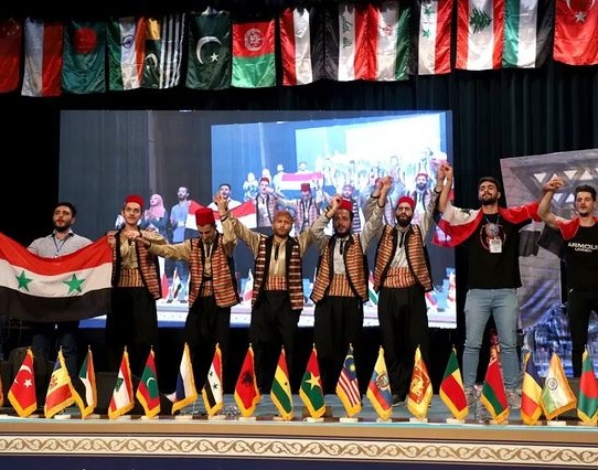 گزارش تصویری | حضور دانشجویان خارجی دانشگاه ارومیه در" جشنواره بین المللی فرهنگ ملل"