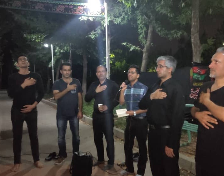 گزارش تصویری | برگزاری مراسم عزاداری دهه اول محرم در خوابگاه های پسرانه دانشگاه