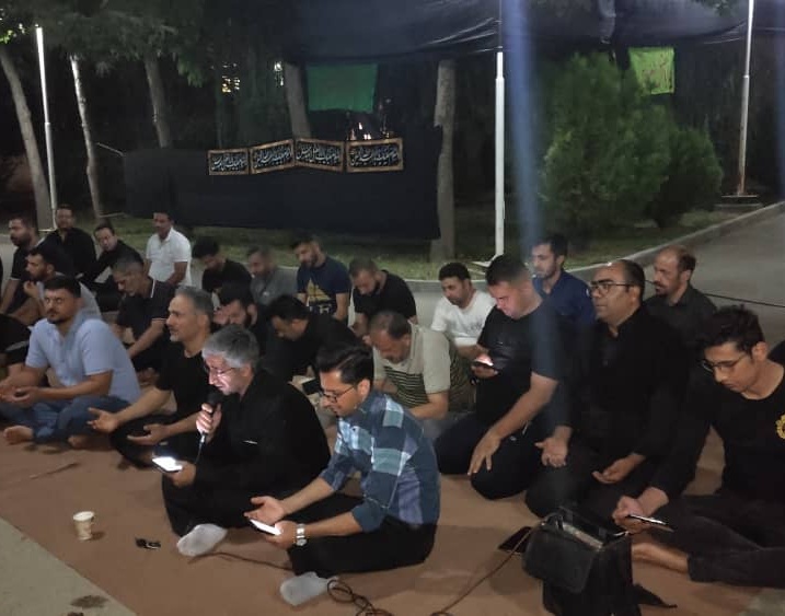 گزارش تصویری | برگزاری مراسم عزاداری دهه اول محرم در خوابگاه های پسرانه دانشگاه