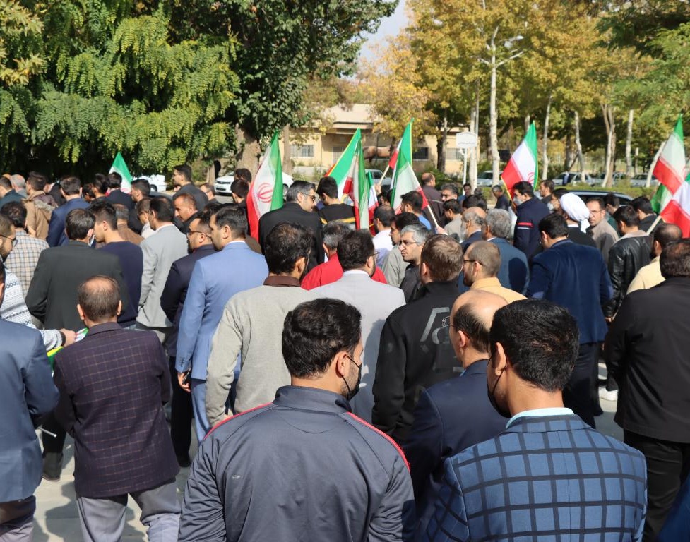 گزارش تصویری | حضور پرشور دانشجویان و دانشگاهیان در تجمع محکومیت حوادث اخیر