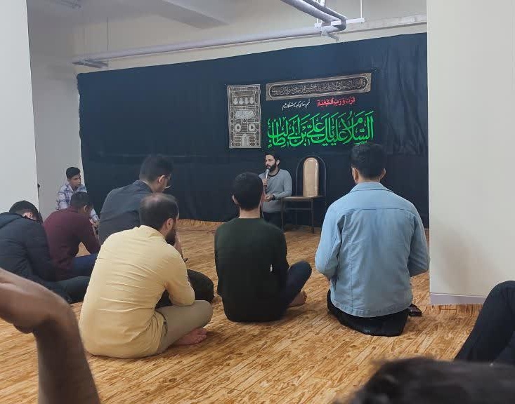 گزارش تصویری | برگزاری مراسم هفتگی هیئت اباعبدالله الحسین علیه السلام