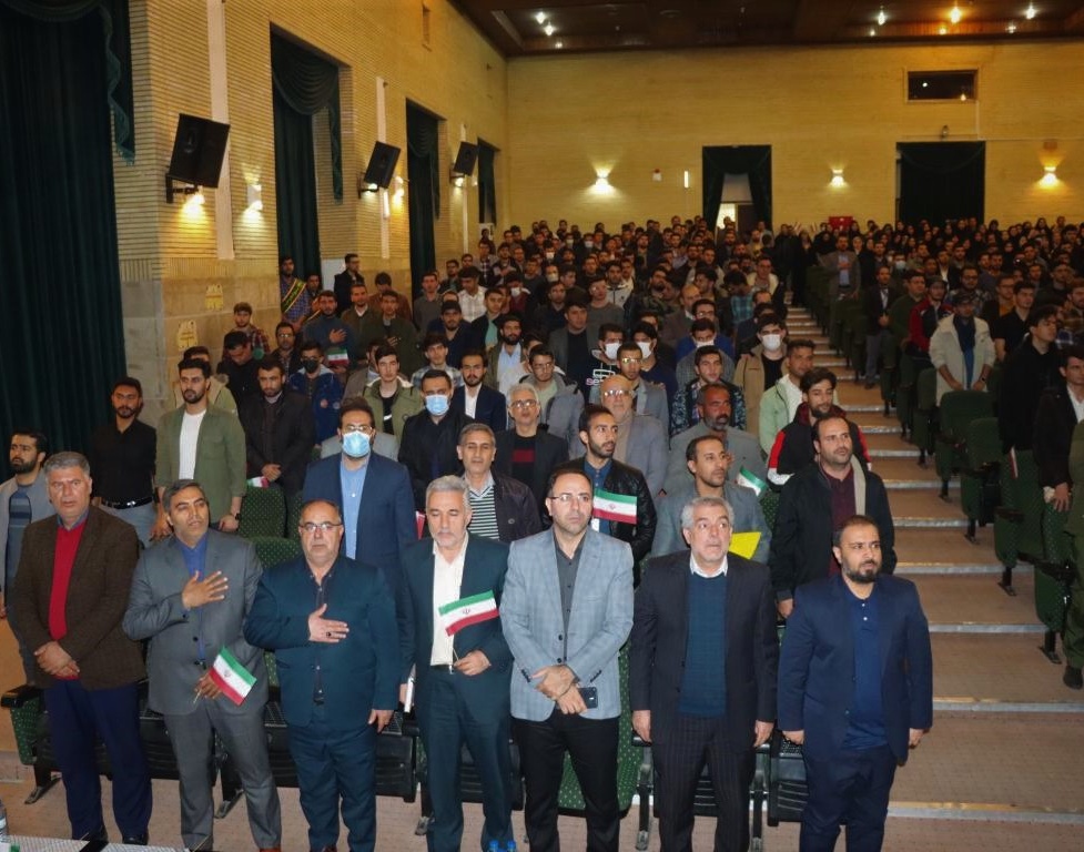 گردهمایی سراسری دانشجویان بسیجی استان آذربایجان غربی در دانشگاه ارومیه