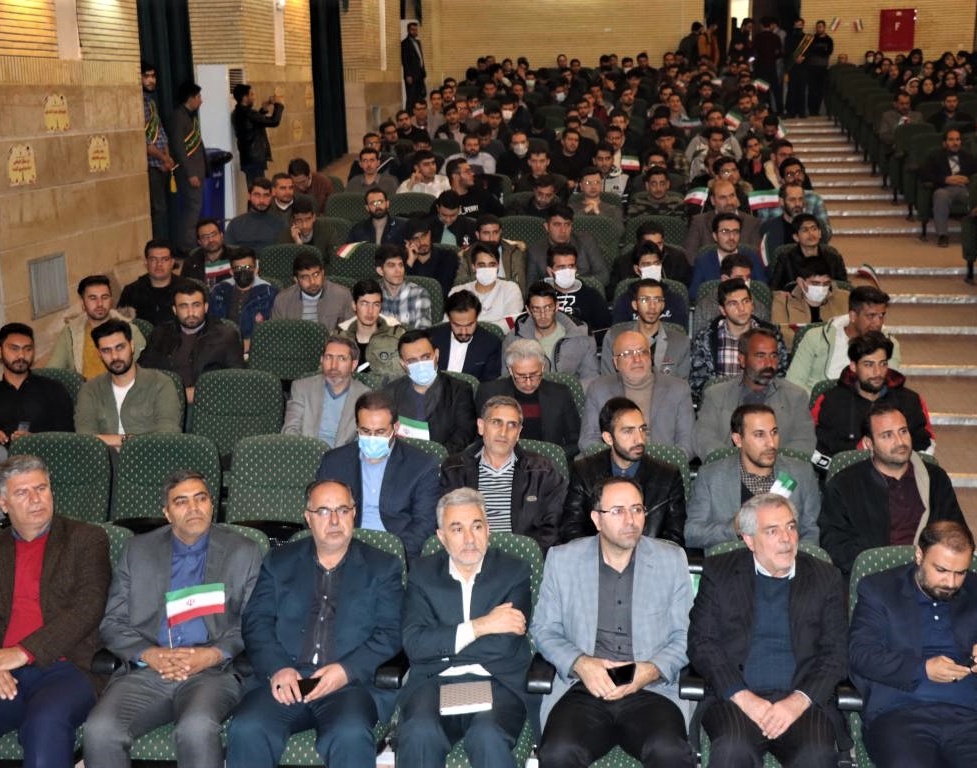 گردهمایی سراسری دانشجویان بسیجی استان آذربایجان غربی در دانشگاه ارومیه