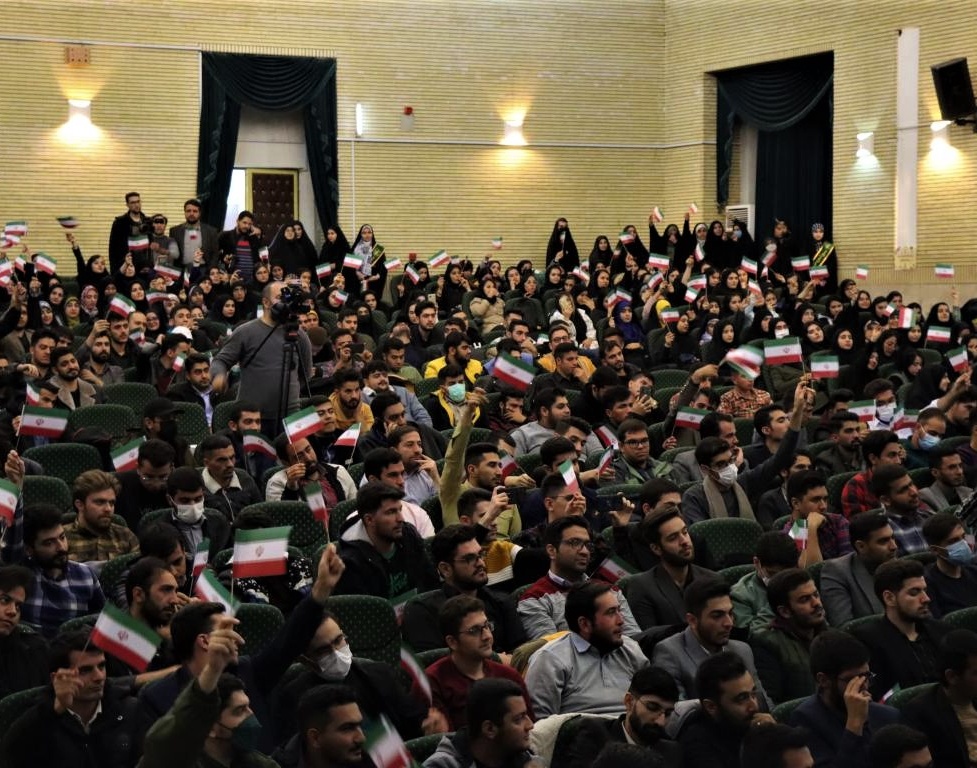 گردهمایی سراسری دانشجویان بسیجی استان آذربایجان غربی در دانشگاه ارومیه