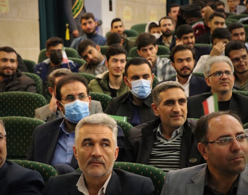 گردهمایی سراسری دانشجویان بسیجی استان آذربایجان غربی در دانشگاه ارومیه