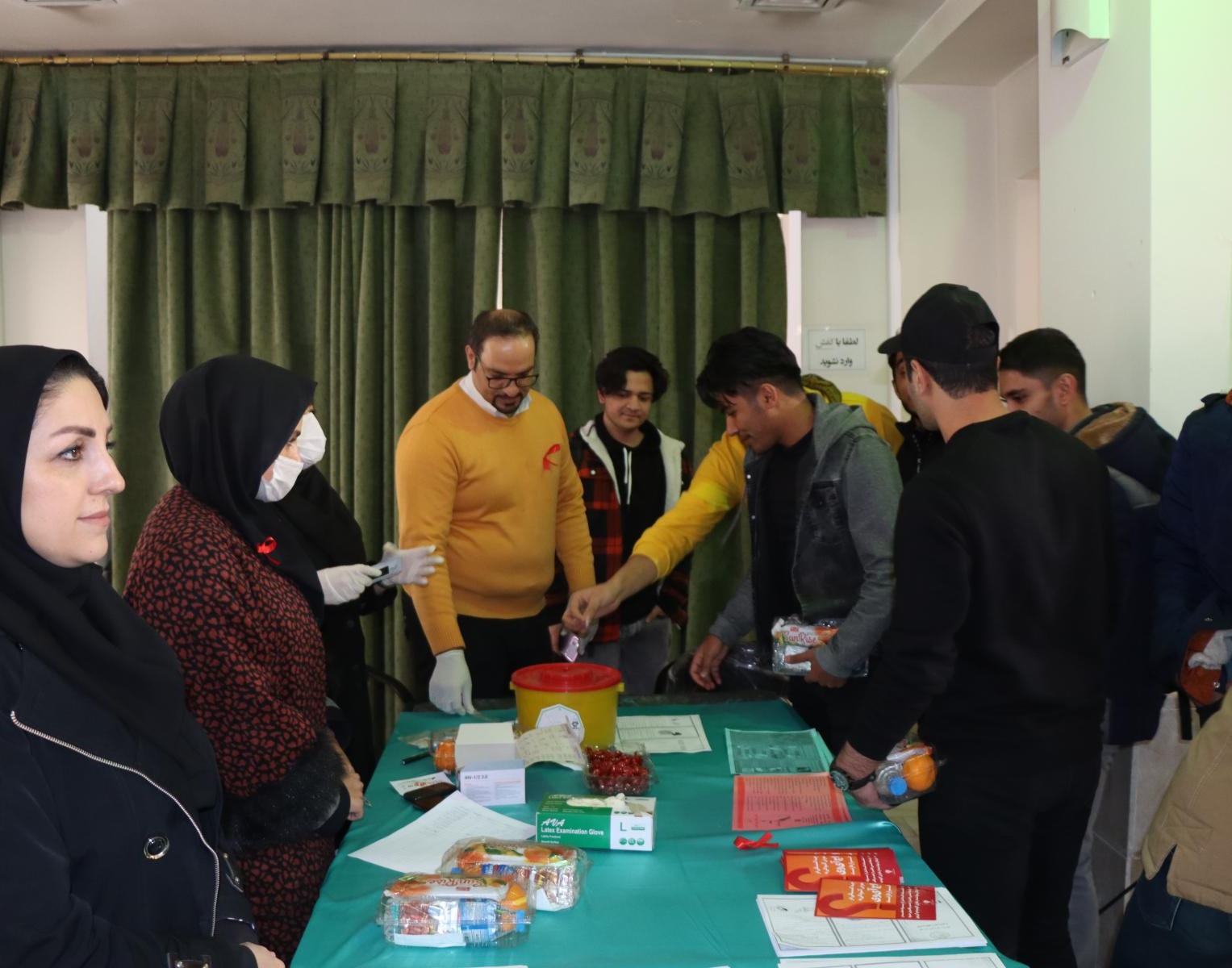 گزارش برگزاری نمایشگاه پیشگیری از ایدز