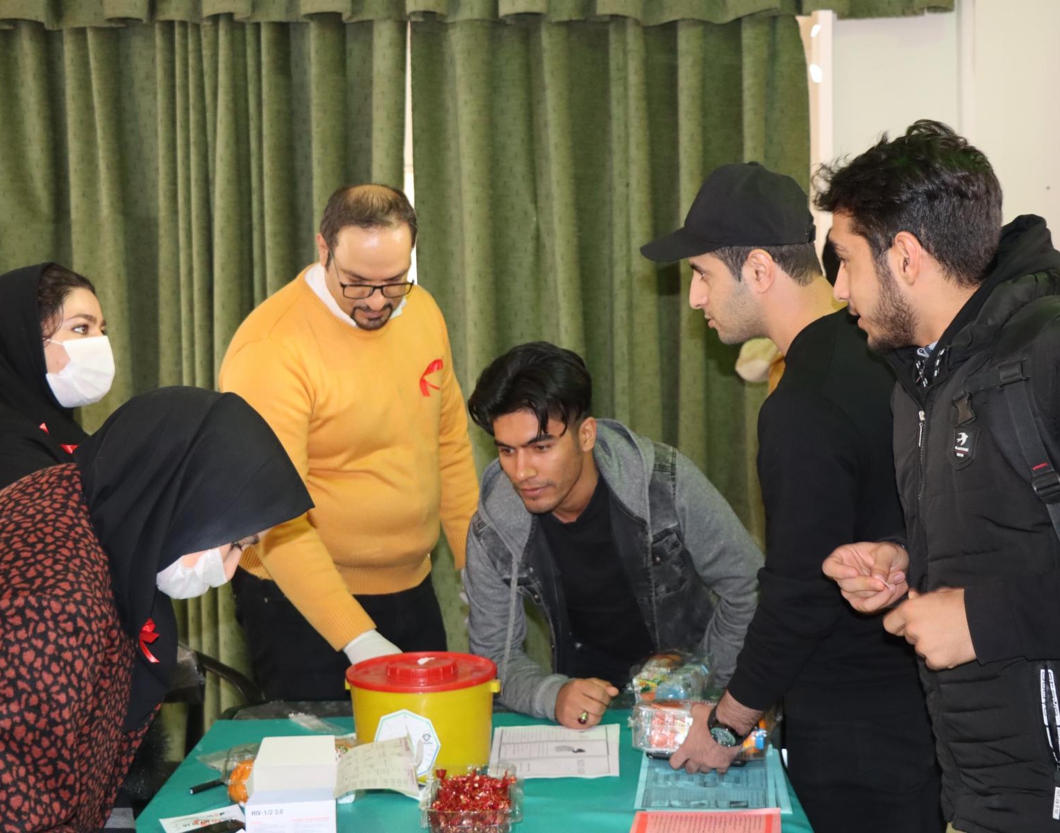 گزارش برگزاری نمایشگاه پیشگیری از ایدز