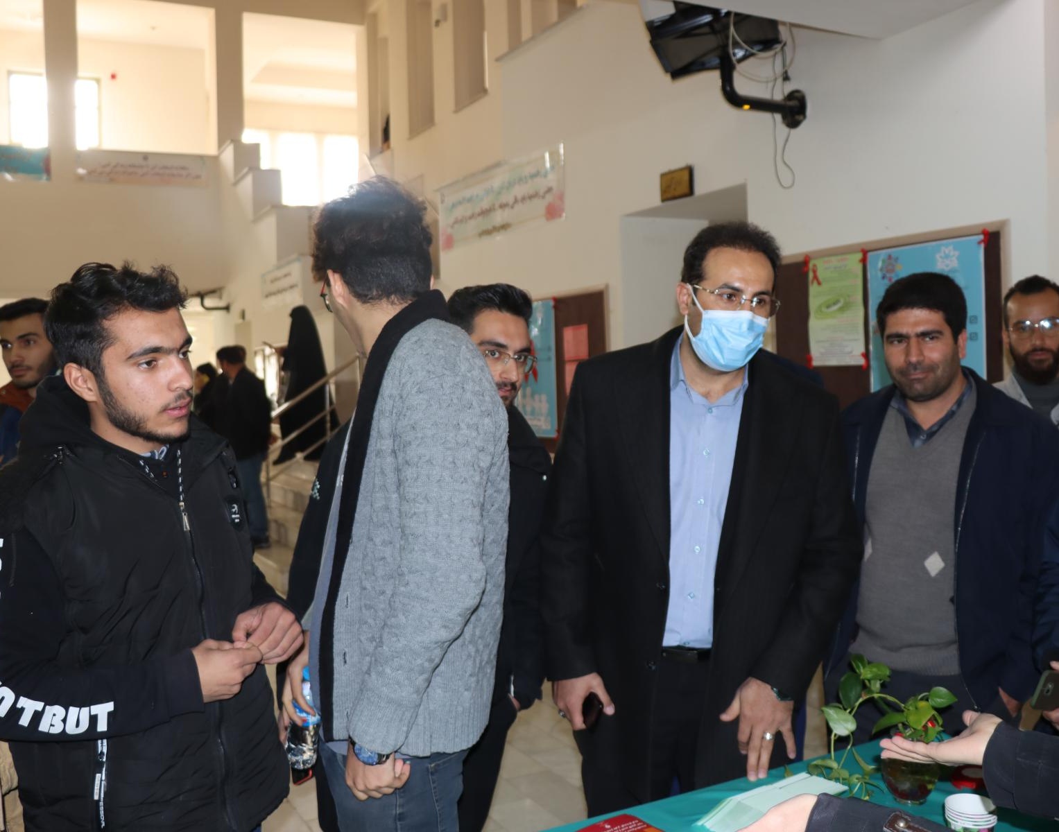 گزارش برگزاری نمایشگاه پیشگیری از ایدز