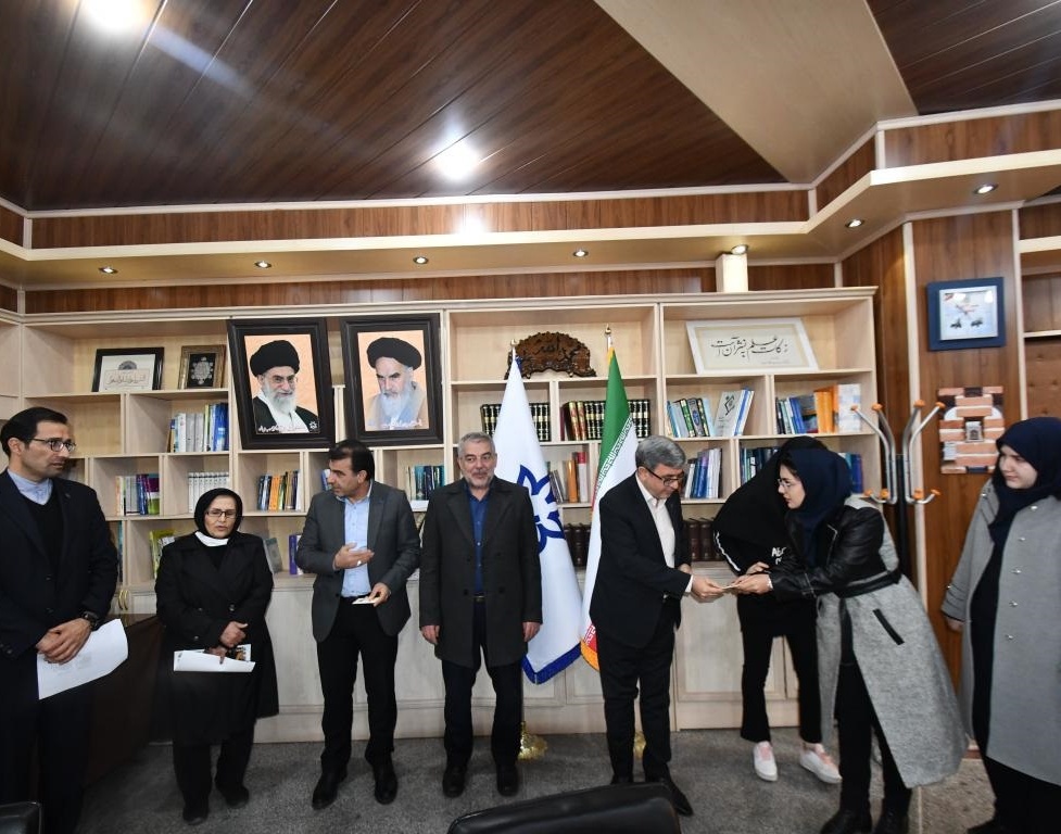 تجلیل از دانشجویان مدال آور ورزشی دانشگاه ارومیه