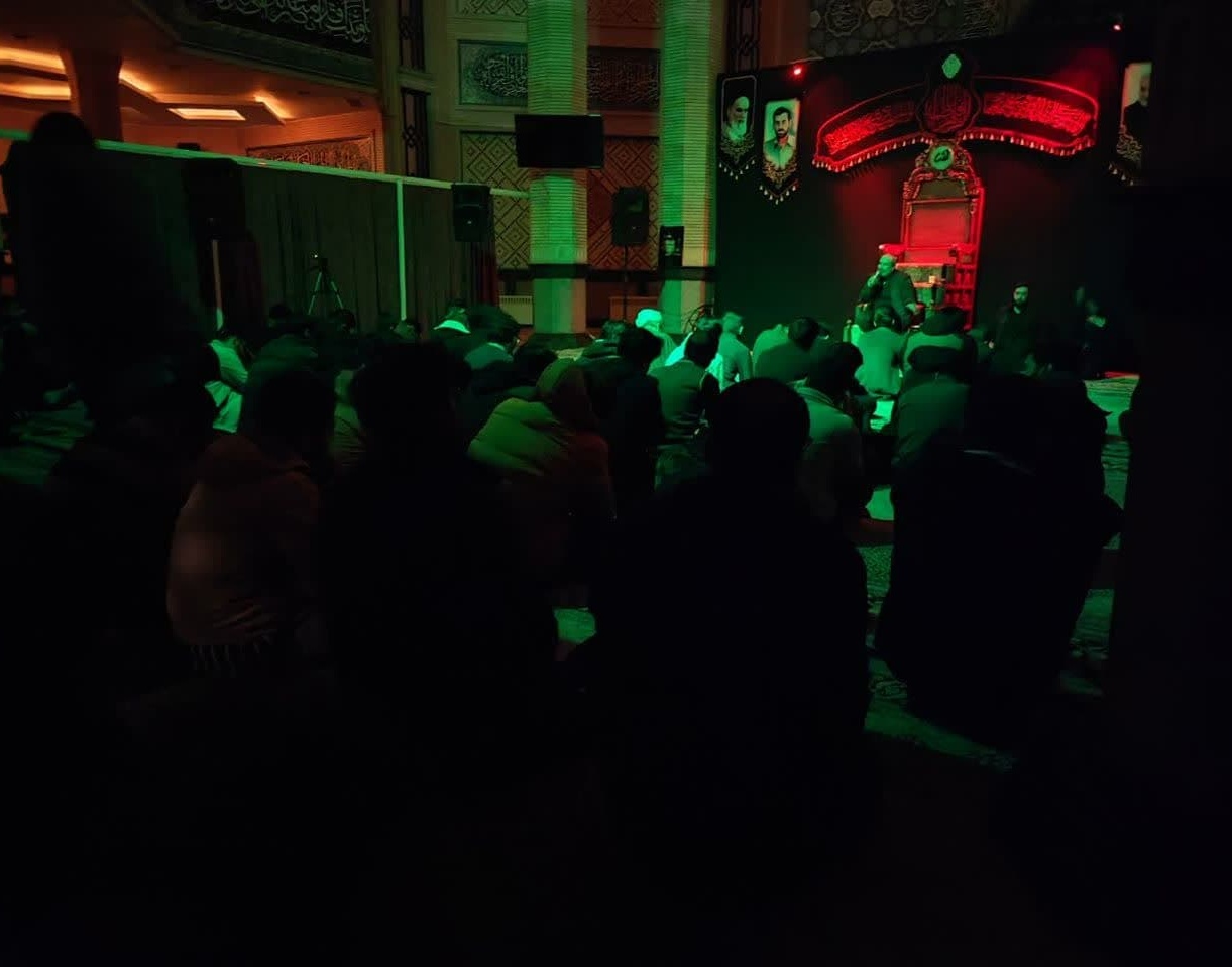 گزارش تصویری/ مراسم عزاداری ایام فاطمیه اول دانشگاه ارومیه