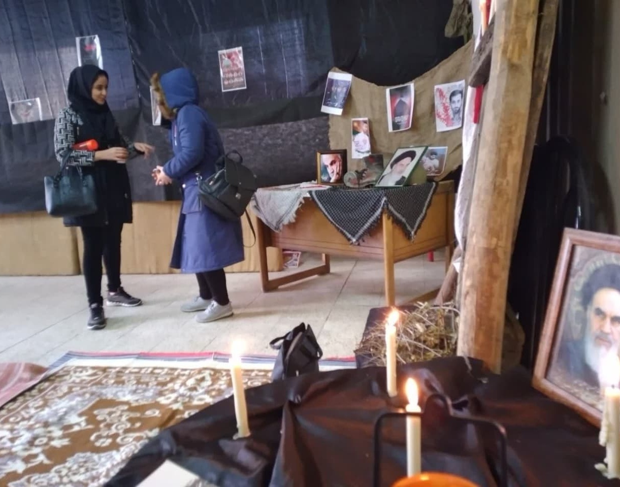 آلبوم تصویری | برپایی ایستگاه صلواتی به‌مناسبت گرامیداشت ایام فاطمیه 