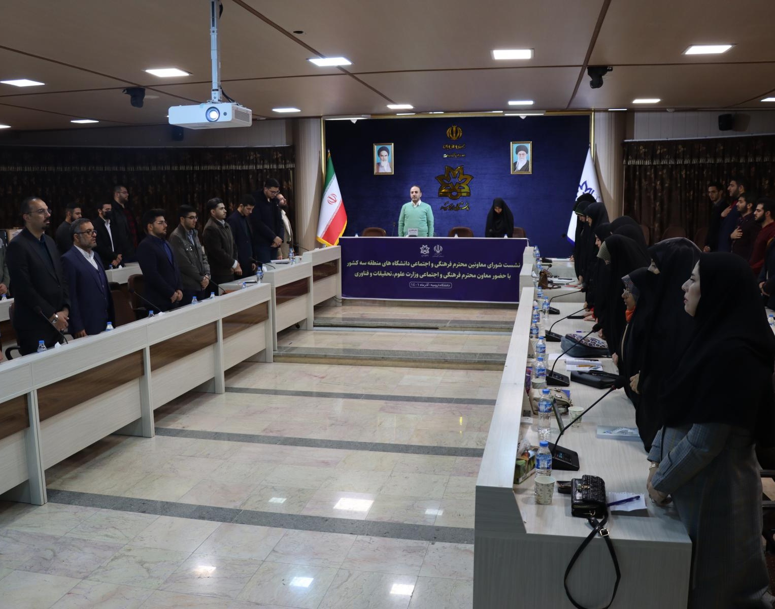 دیدار معاون فرهنگی و اجتماعی وزیر علوم با دانشجویان فعال فرهنگی دانشگاه‌های ارومیه