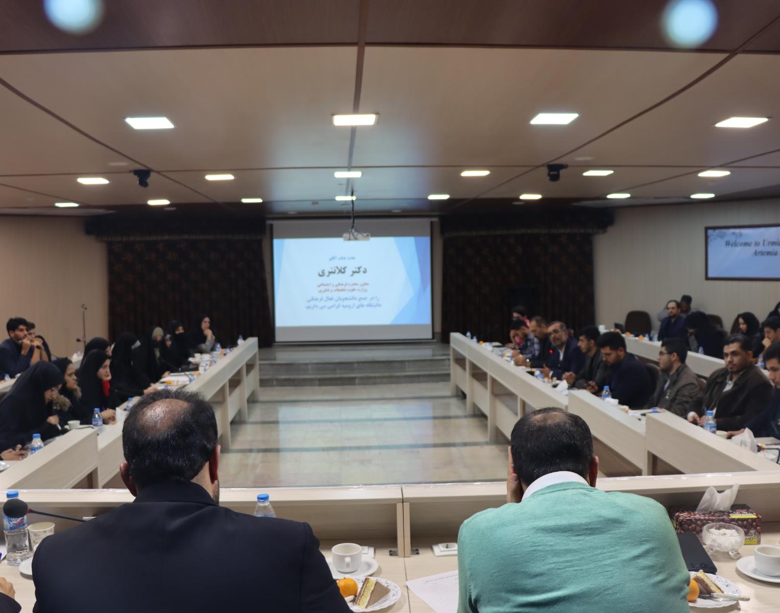 دیدار معاون فرهنگی و اجتماعی وزیر علوم با دانشجویان فعال فرهنگی دانشگاه‌های ارومیه