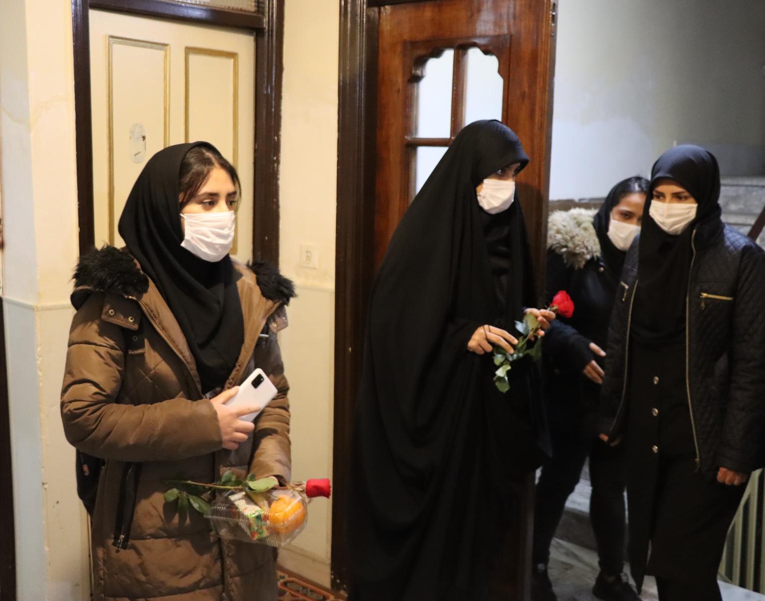 بازدید دانشجویان دانشگاه ارومیه از خانه سالمندان محسنین