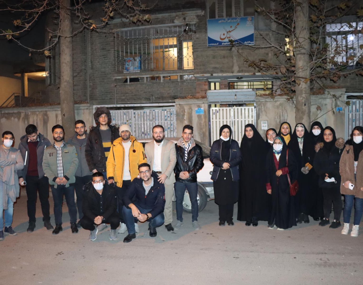 بازدید دانشجویان دانشگاه ارومیه از خانه سالمندان محسنین