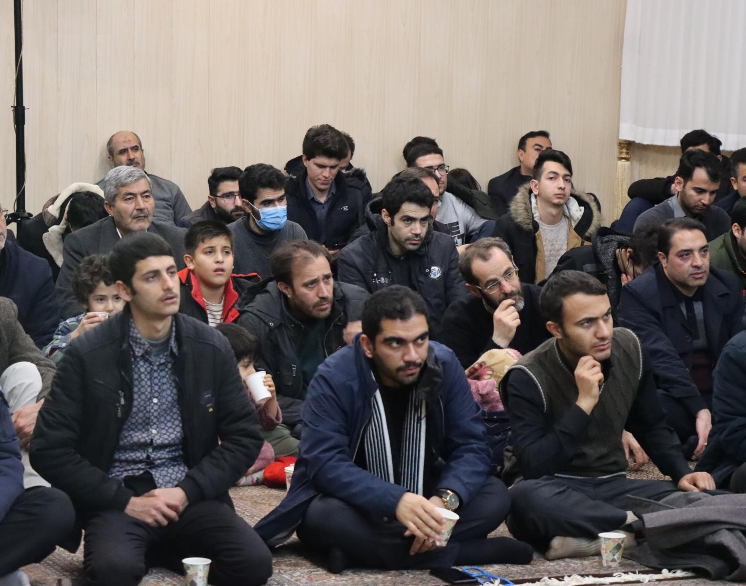 گزارش برگزاری مراسم عزاداری شهادت حضرت فاطمه (س) متبرک به پیکر شهید گمنام