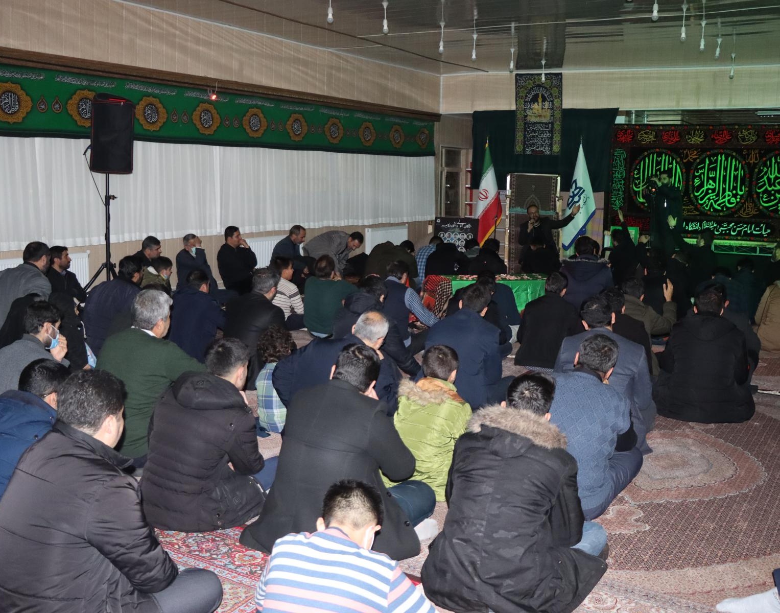 گزارش برگزاری مراسم عزاداری شهادت حضرت فاطمه (س) متبرک به پیکر شهید گمنام