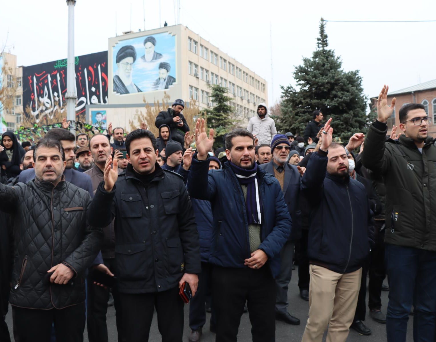 گزارش برگزاری مراسم باشکوه تشییع پیکر مطهر ۶ شهید گمنام 