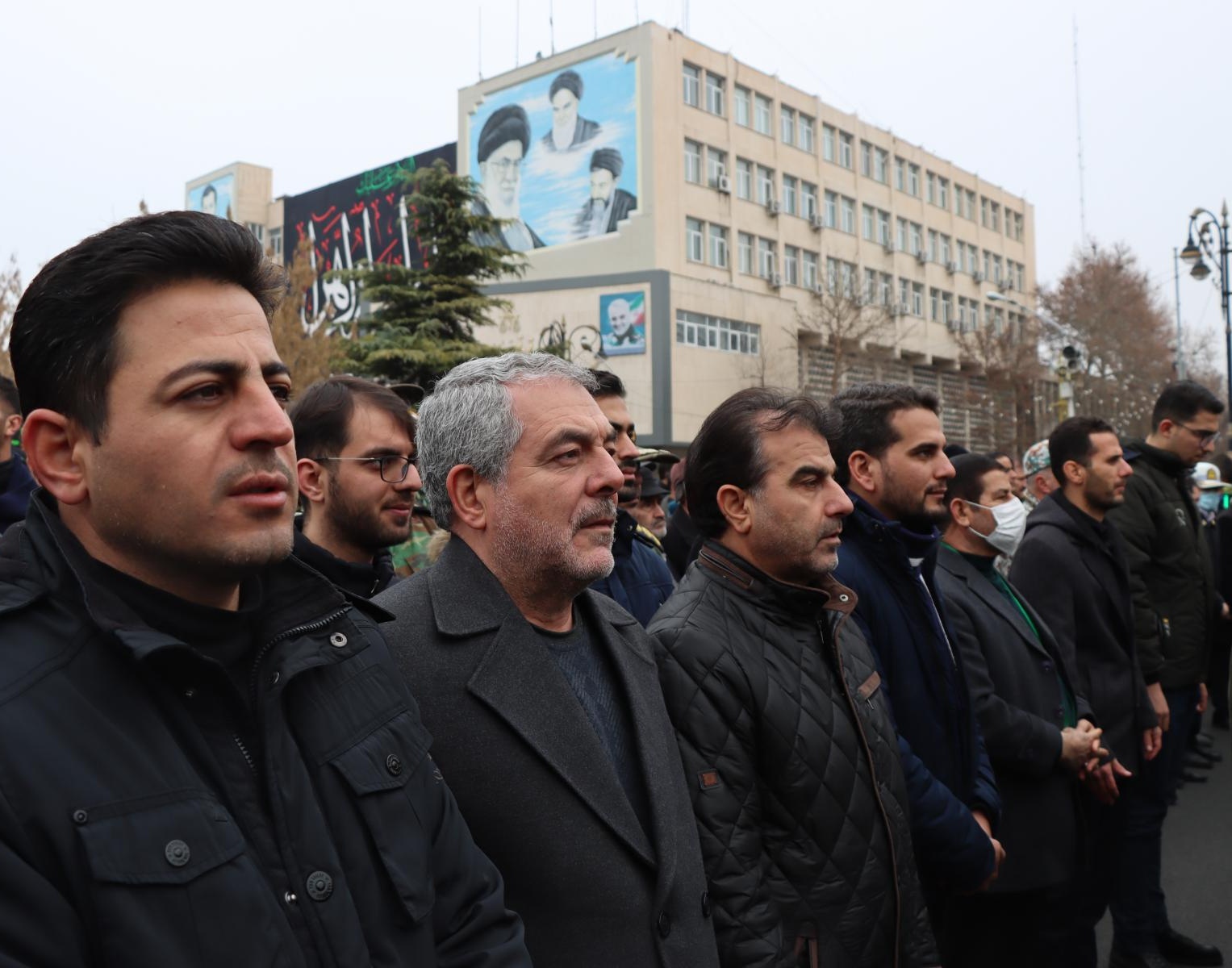 گزارش برگزاری مراسم باشکوه تشییع پیکر مطهر ۶ شهید گمنام 