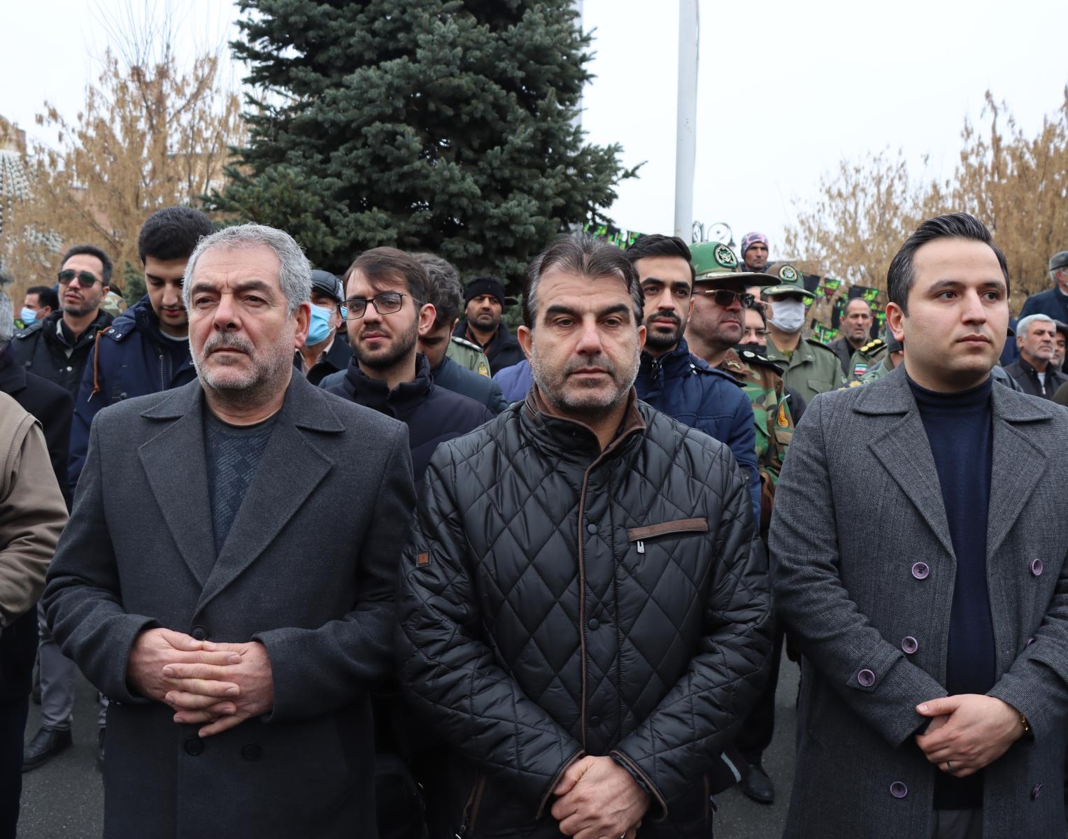 گزارش برگزاری مراسم باشکوه تشییع پیکر مطهر ۶ شهید گمنام 