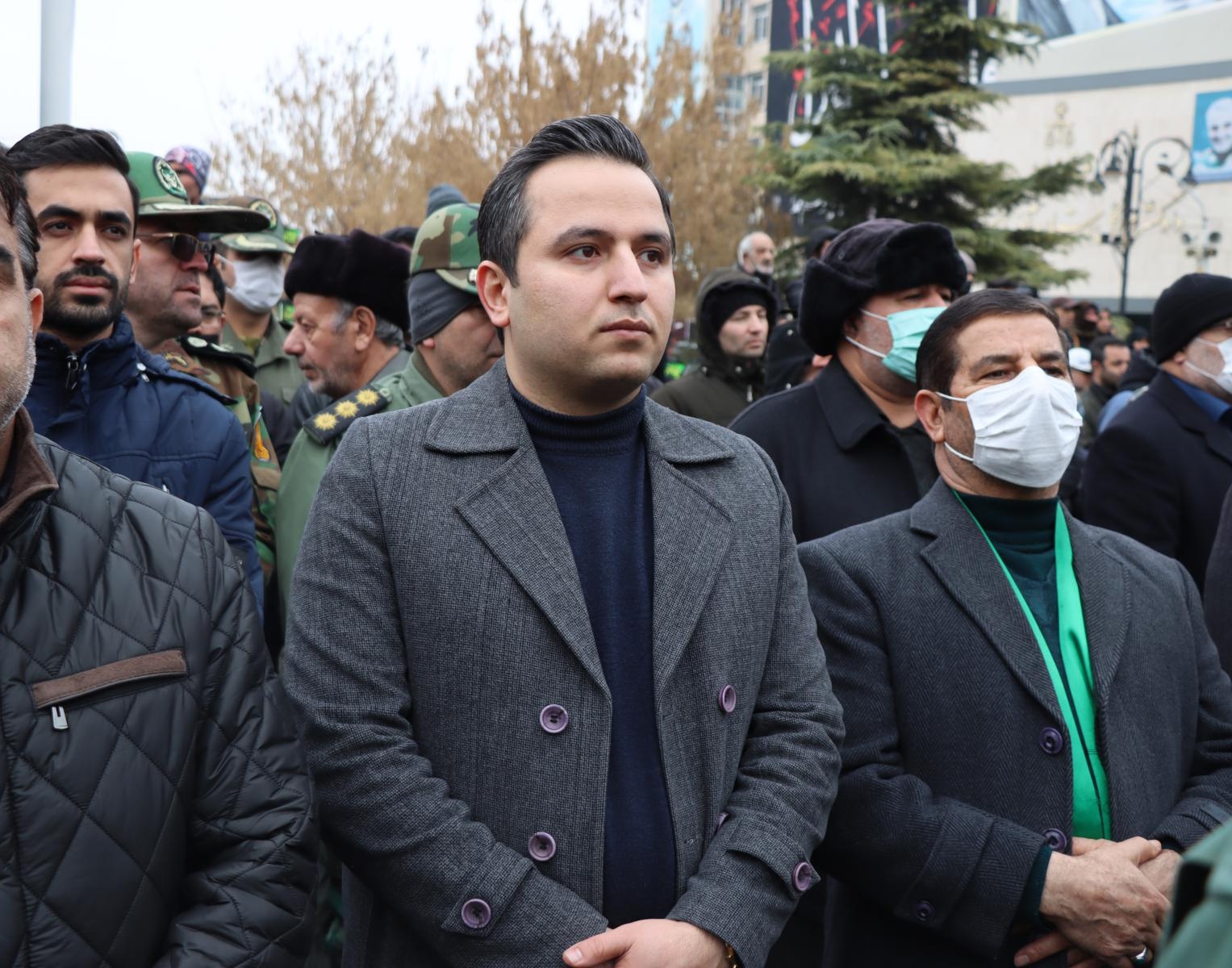 گزارش برگزاری مراسم باشکوه تشییع پیکر مطهر ۶ شهید گمنام 