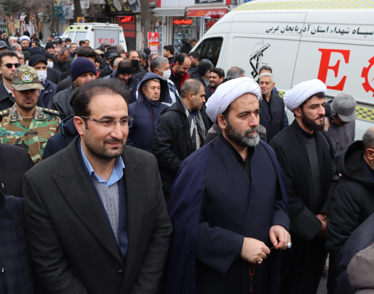 گزارش برگزاری مراسم باشکوه تشییع پیکر مطهر ۶ شهید گمنام 