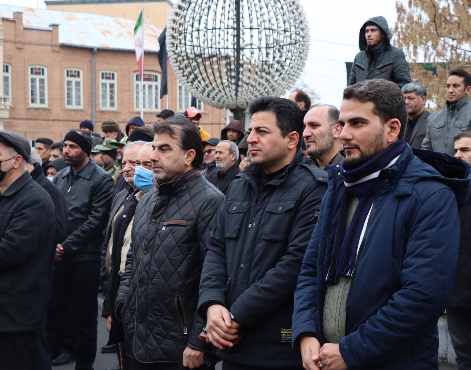 گزارش برگزاری مراسم باشکوه تشییع پیکر مطهر ۶ شهید گمنام 