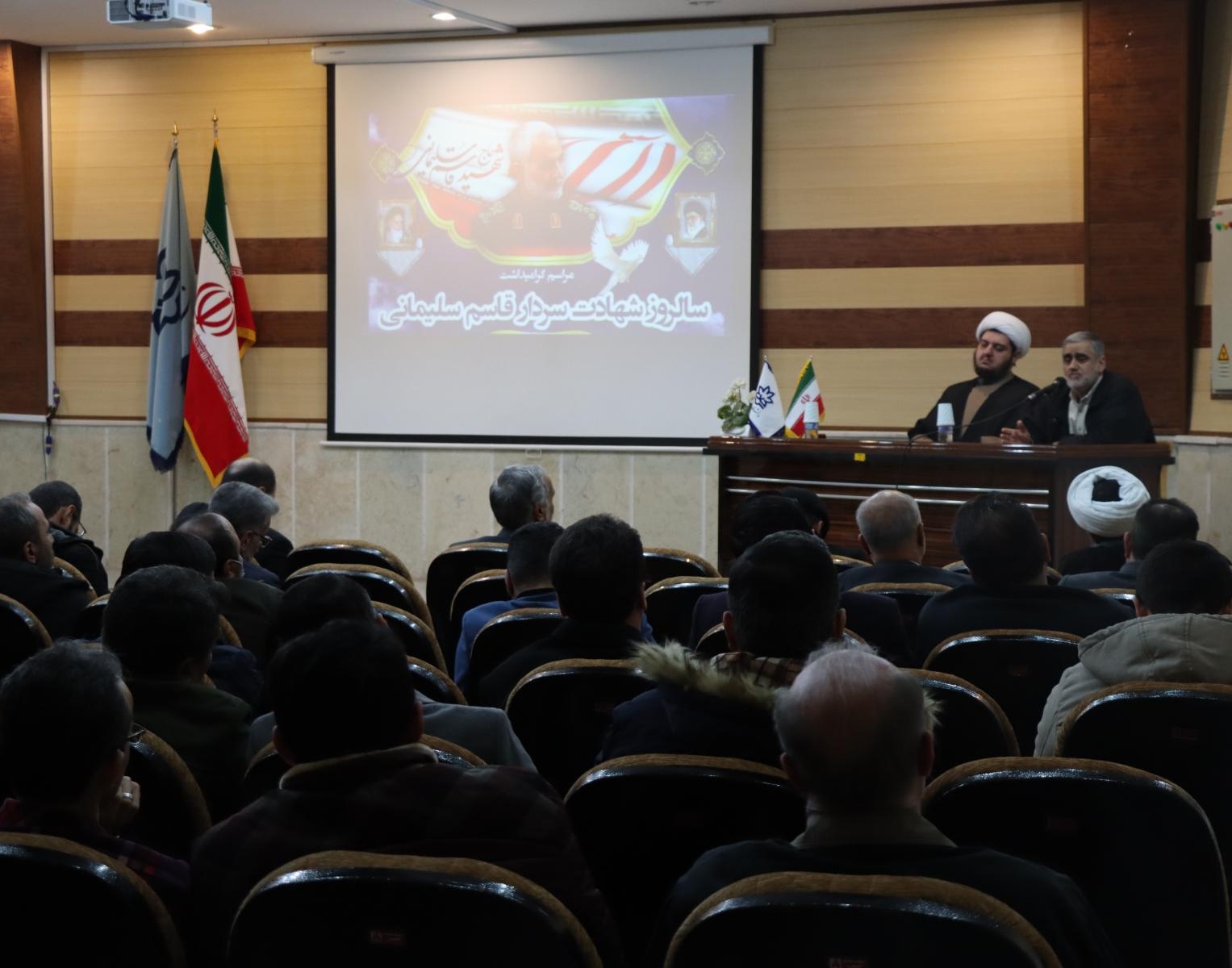 گزارش مراسم گرامیداشت سالروز شهادت سردار حاج قاسم سلیمانی