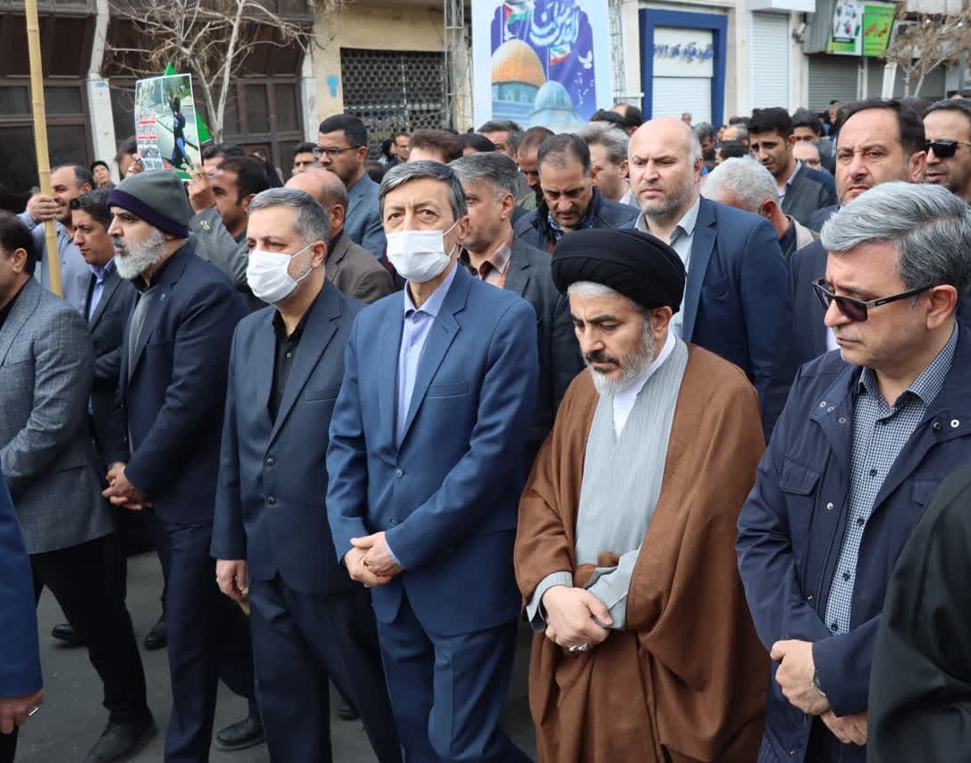 گزارش تصویری راهپیمایی روز جهانی قدس با حضور پرشور دانشگاهیان دانشگاه ارومیه