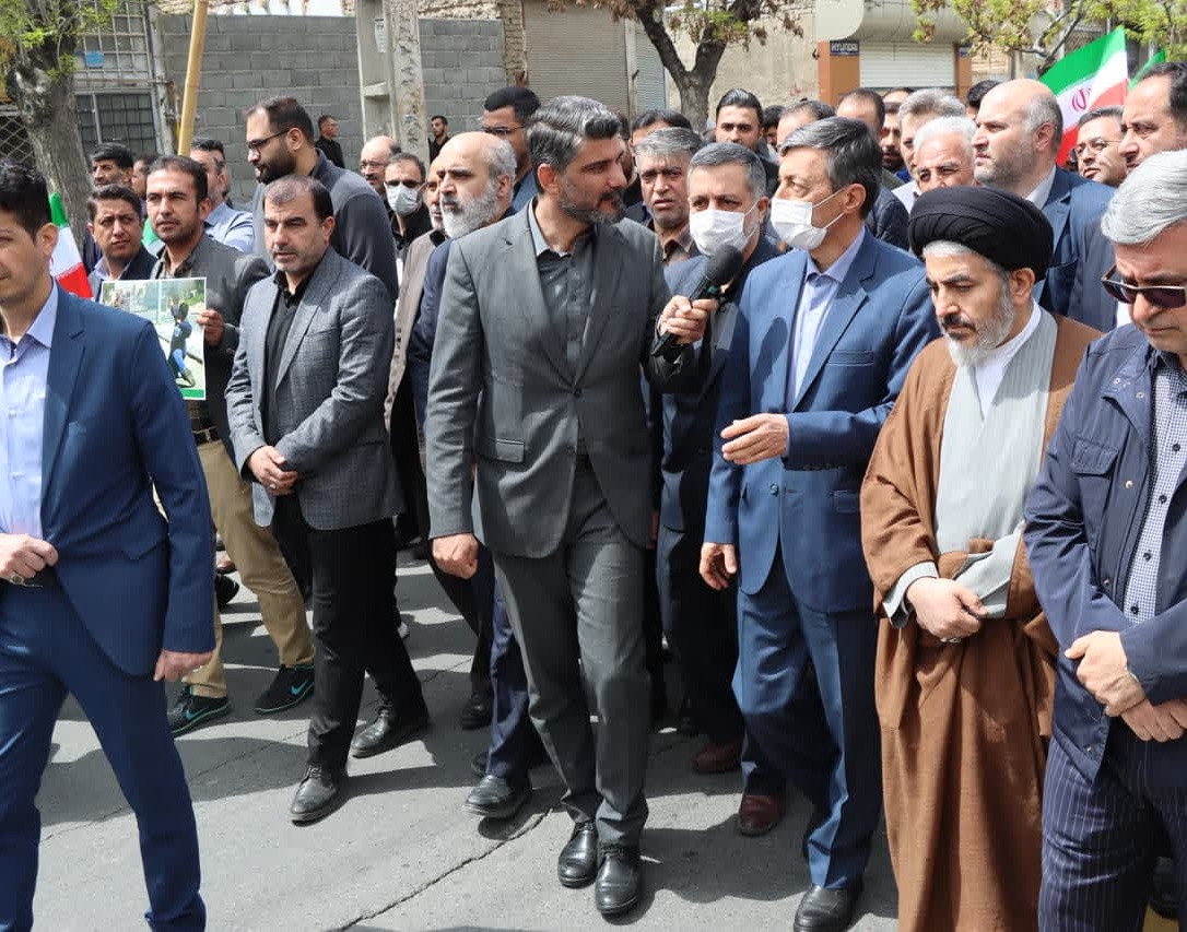 گزارش تصویری راهپیمایی روز جهانی قدس با حضور پرشور دانشگاهیان دانشگاه ارومیه