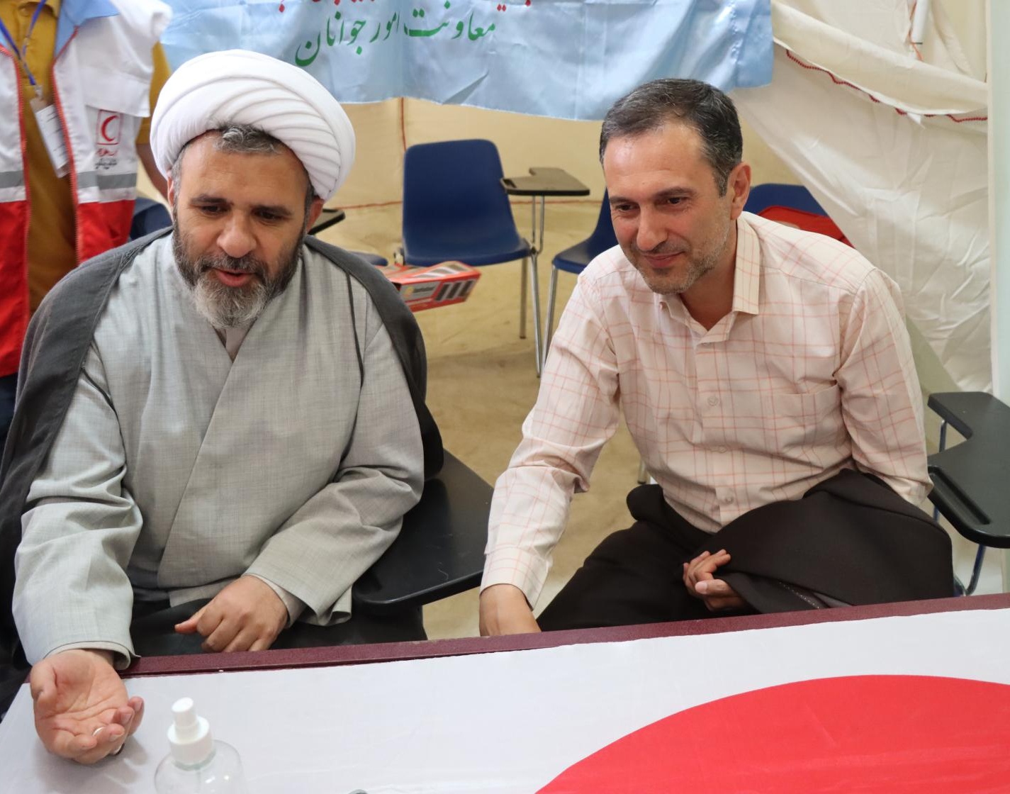 بازدید هیئت رئیسه دانشگاه از ششمین جشنواره درون دانشگاهی رویش - حرکت دانشگاه ارومیه