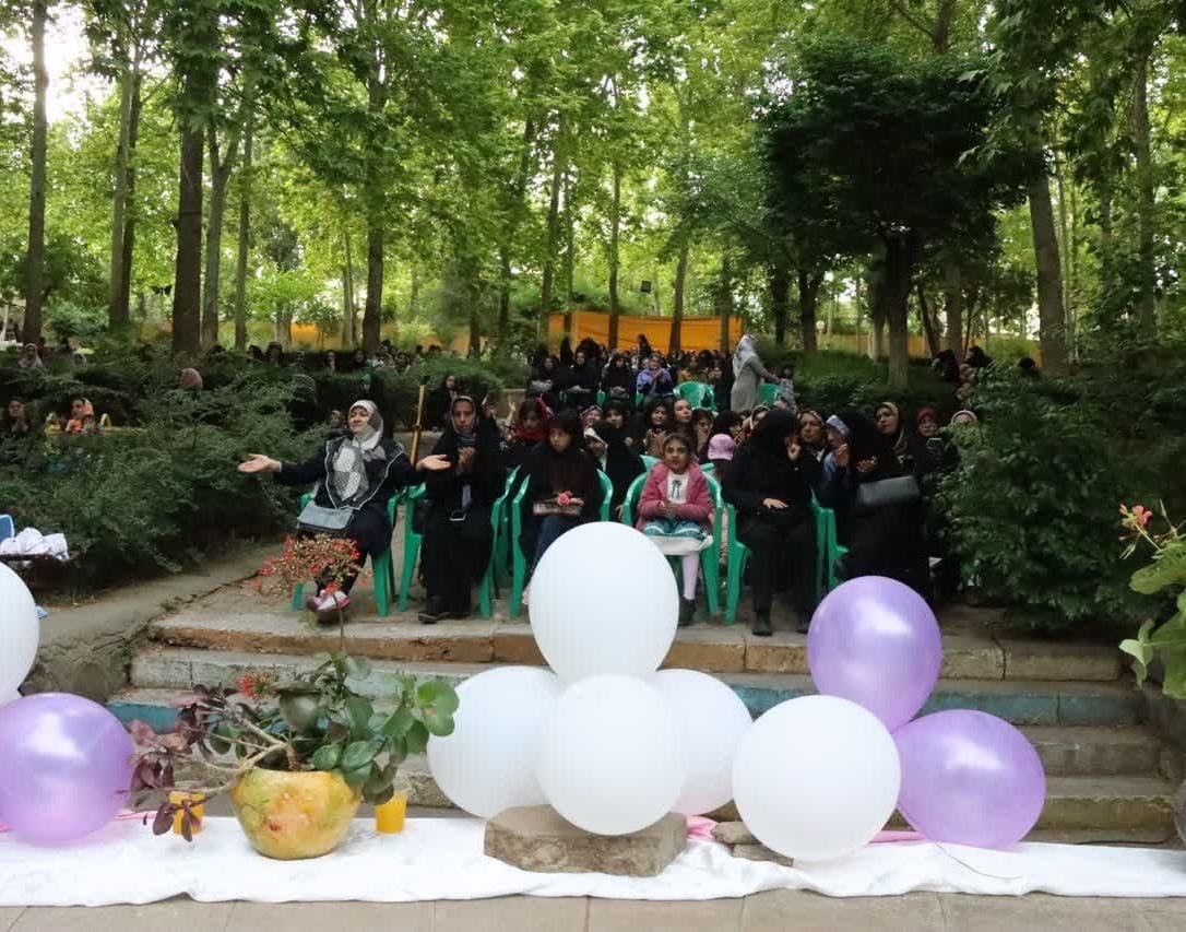 گزارش تصویری برگزاری جشن روز دختر در باغ نرگس