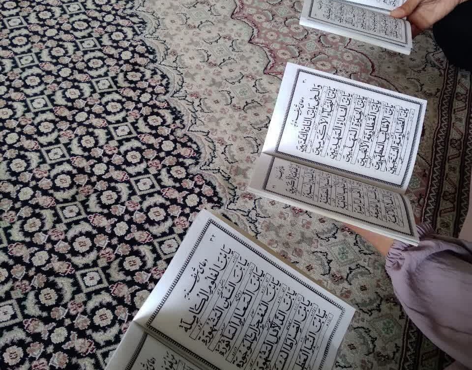 شرکت دانشجویان دانشگاه ارومیه در مراسم دعای ندبه در ایام امتحانات