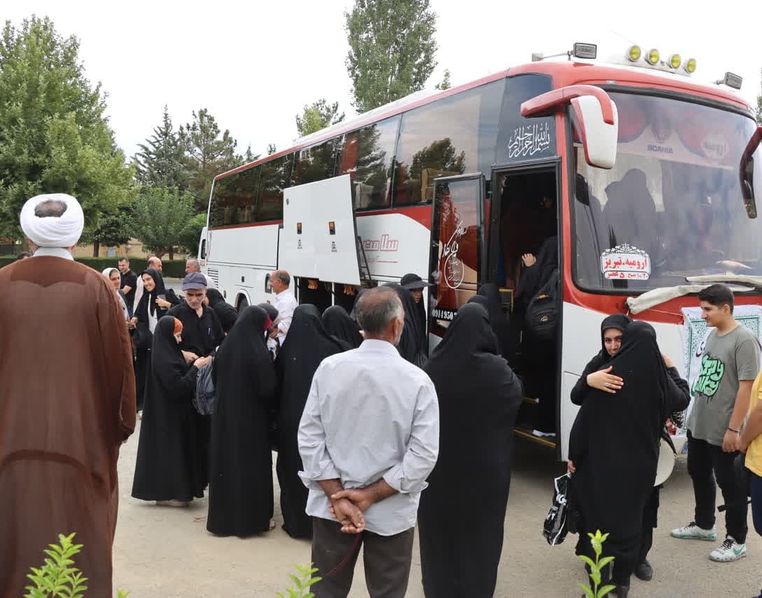 گزارش تصویری مراسم بدرقه کاروان دانشجویی پیاده‌روی اربعین حسینی سال ۱۴۰۲ دانشگاه ارومیه