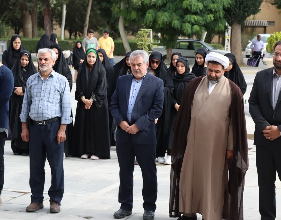گزارش تصویری مراسم بدرقه کاروان دانشجویی پیاده‌روی اربعین حسینی سال ۱۴۰۲ دانشگاه ارومیه