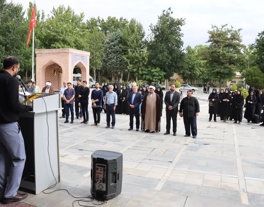 گزارش تصویری مراسم بدرقه کاروان دانشجویی پیاده‌روی اربعین حسینی سال ۱۴۰۲ دانشگاه ارومیه