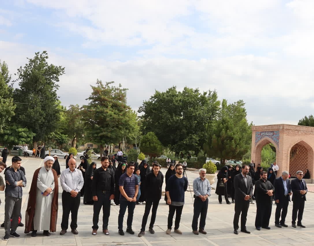 گزارش تصویری مراسم بدرقه کاروان دانشجویی پیاده‌روی اربعین حسینی سال ۱۴۰۲ دانشگاه ارومیه