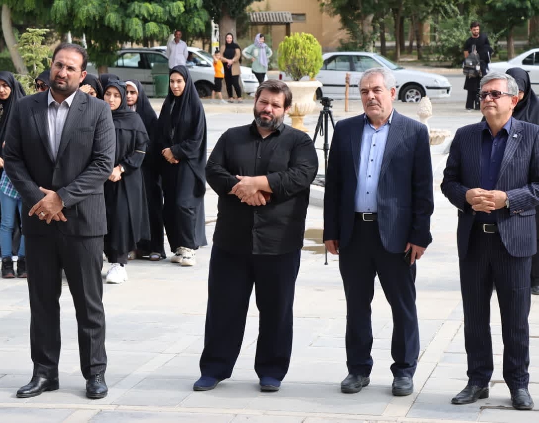 گزارش تصویری مراسم بدرقه کاروان دانشجویی پیاده‌روی اربعین حسینی سال ۱۴۰۲ دانشگاه ارومیه