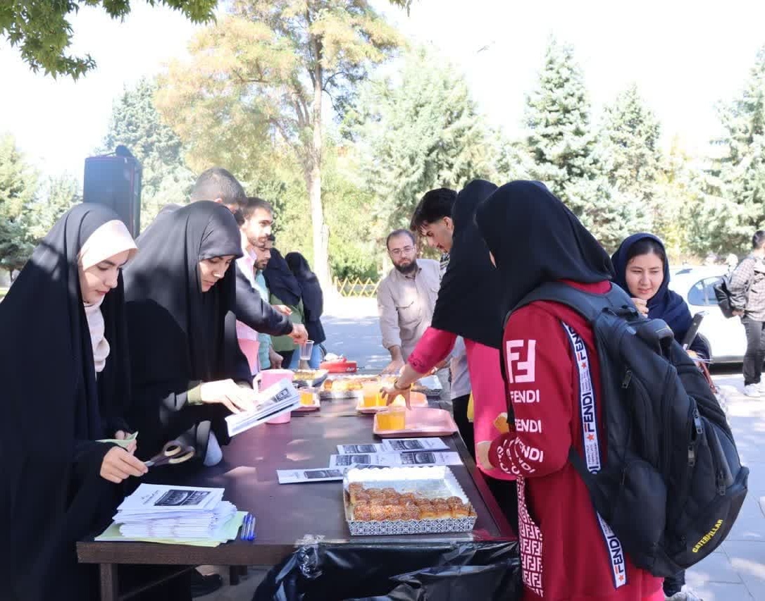 جشن دانشجویان دانشگاه ارومیه در حمایت از مقاومت فلسطین