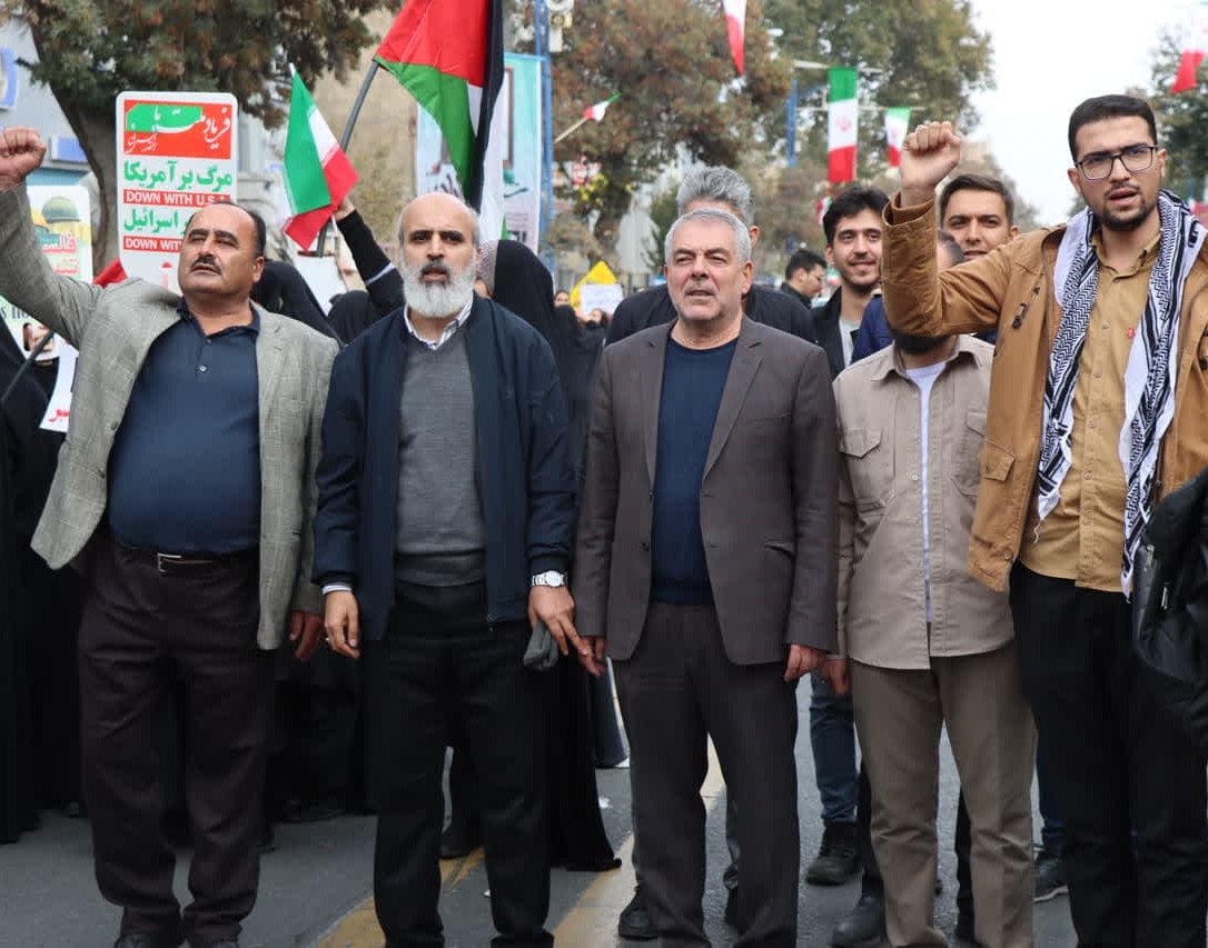 گزارش تصویری راهپیمایی یوم الله ۱۳ آبان با حضور پرشور دانشگاهیان دانشگاه ارومیه