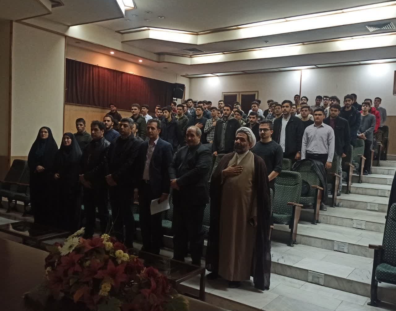 برگزاری جشن ورودی‌های جدید دانشجویان مشترک با دانشگاه فرهنگیان با حضور مسولین دانشگاه فرهنگیان