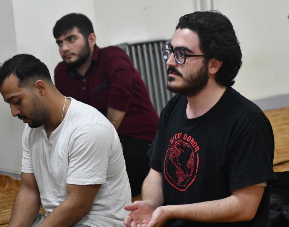 نشست صمیمی مدیران دانشگاه ارومیه با دانشجویان در خوابگاه پسران تا پاسی از نیمه شب